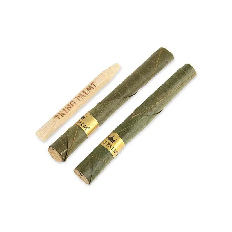 King Palm Flavoured Pre-Rolled Palm Leaf Cones Mini - Blue Grape (2 Pack)-