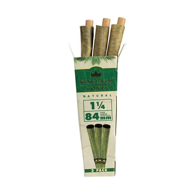 King Palm Pre-Rolled Palm Cones - 84mm Standard (3 Pack)-