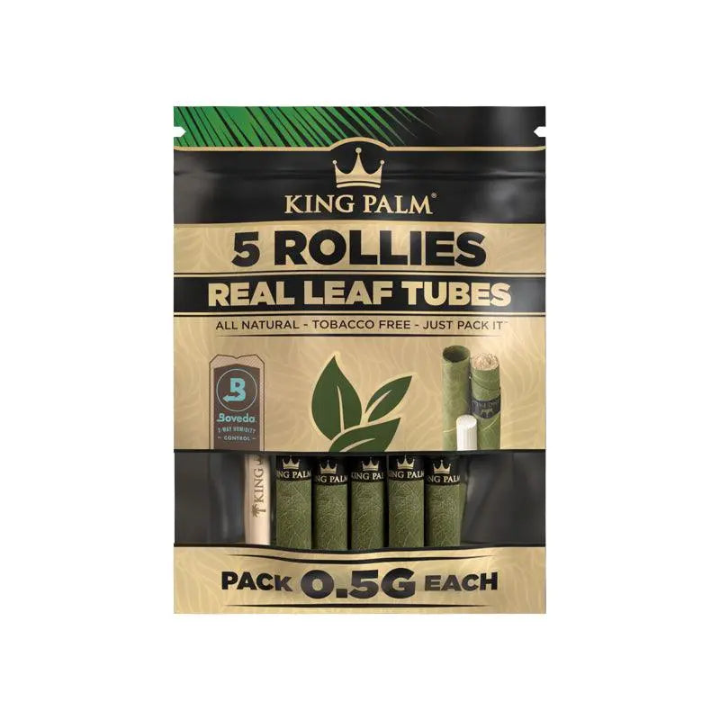 King Palm Pre-Rolled Palm Leaf Cones - Rollies (5 Pack)-