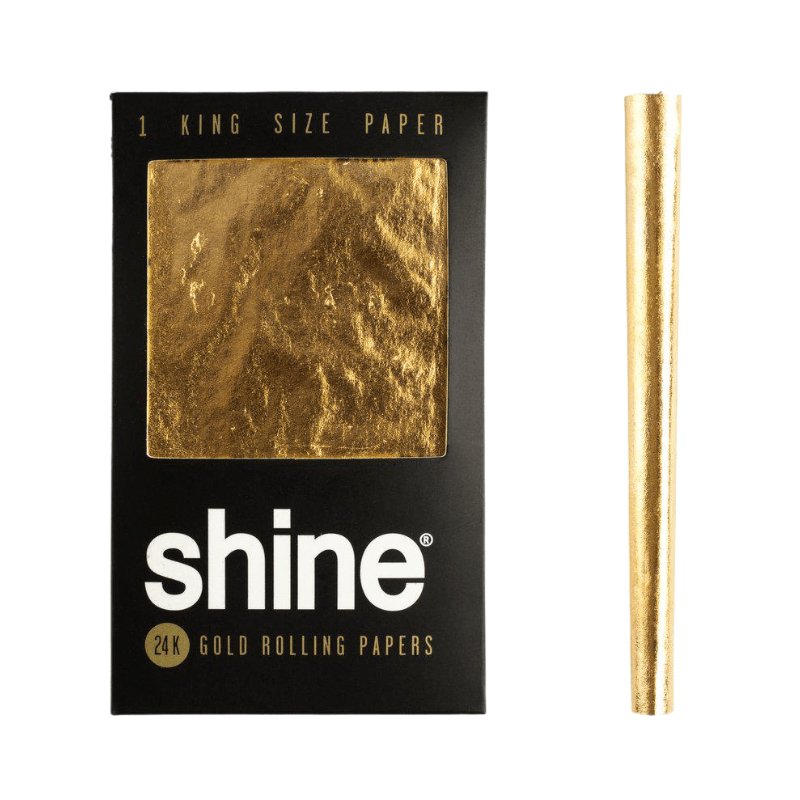 Shine 24K Gold Rolling Paper - King Size (1 Sheet) (eBay)-