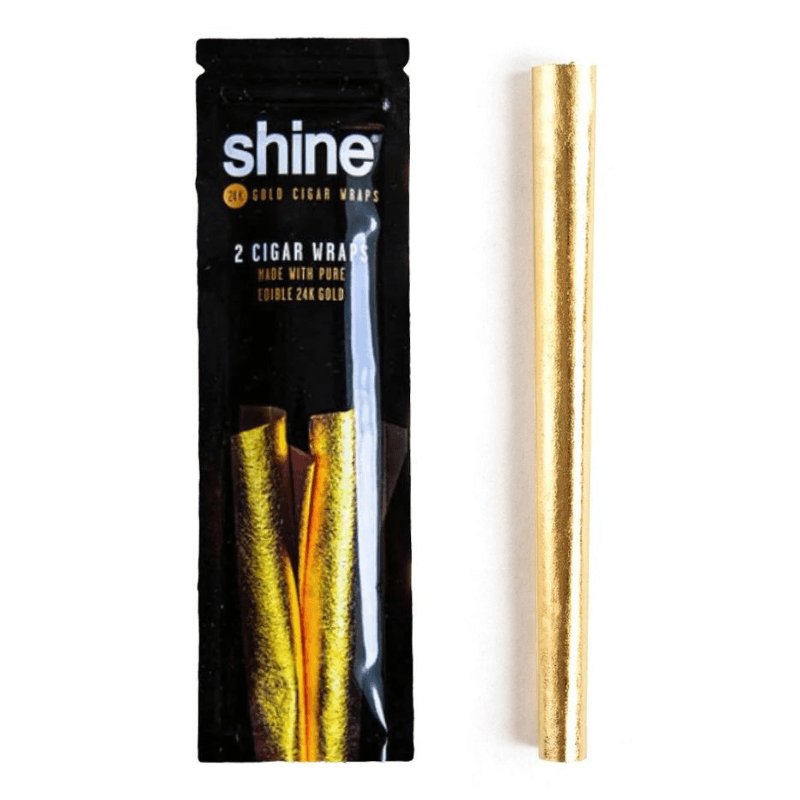 Shine 24K Gold Wraps - King Size (2 Pack) (eBay)-