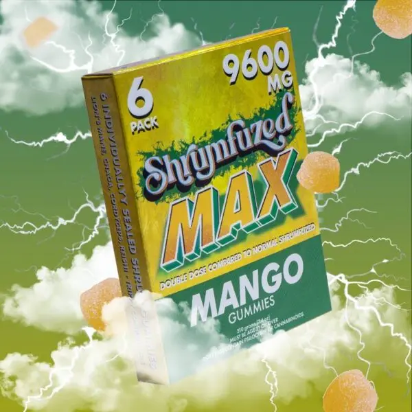 Shrumfuzed MAX 6pk Gummies 1600mg – Mango-