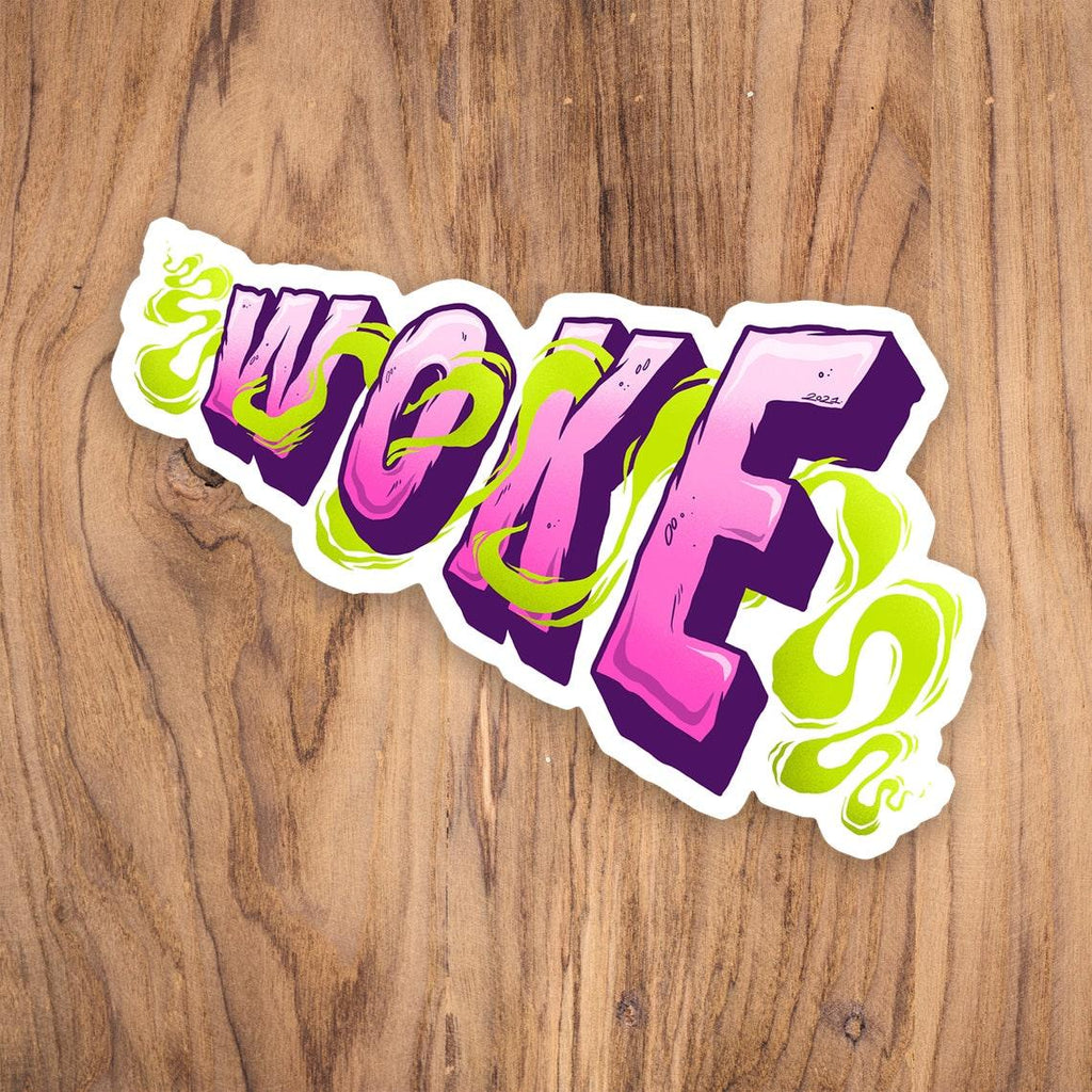Woke Gradient Sticker-