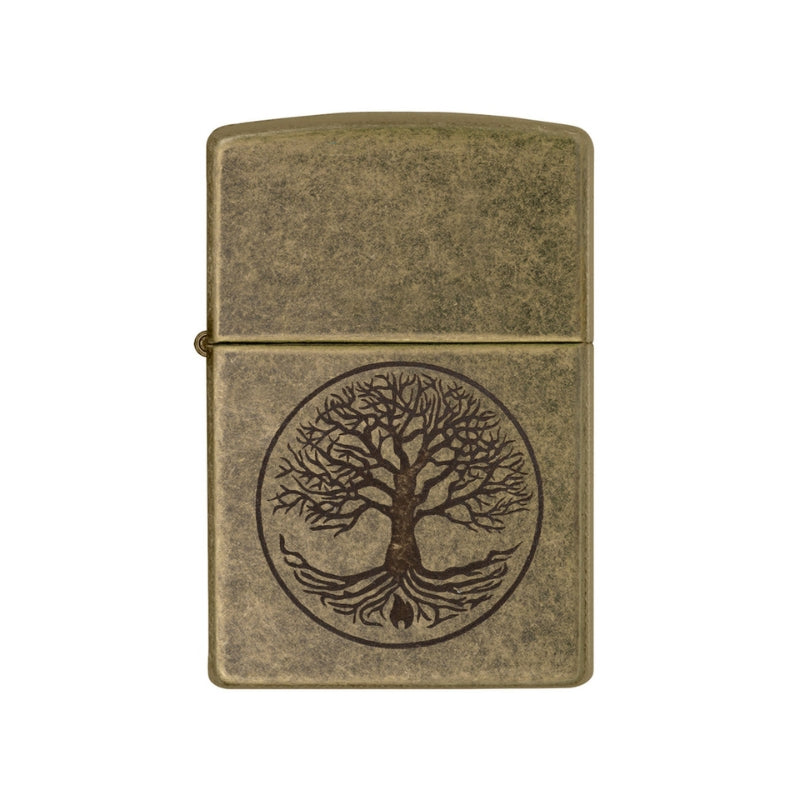 Zippo Antique Tree Of Life Lighter-