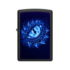 Zippo Dragon Eye Matte Blacklight Lighter-