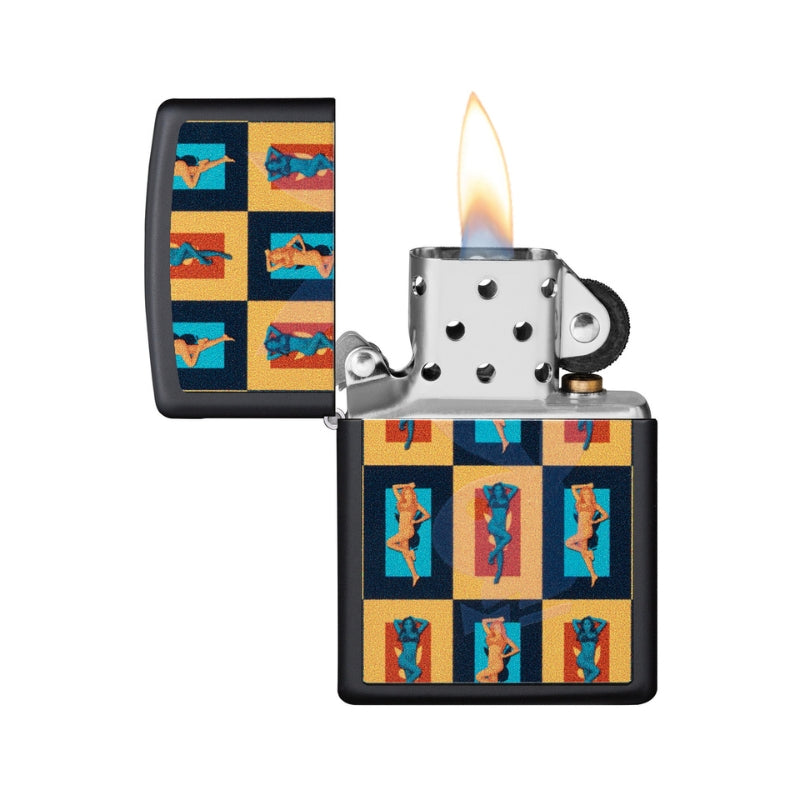 Zippo Playboy Matte Blacklight Lighter – Glass Bongs Australia