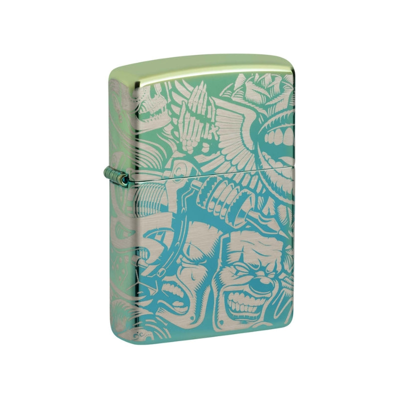 Zippo High Polish Teal 48457-000002, aansteker | Voordelig kopen bij