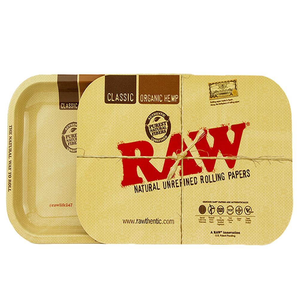 Accessories RAW Classic Magnetic Rolling Tray Cover - Large View Glass Bongs Australia