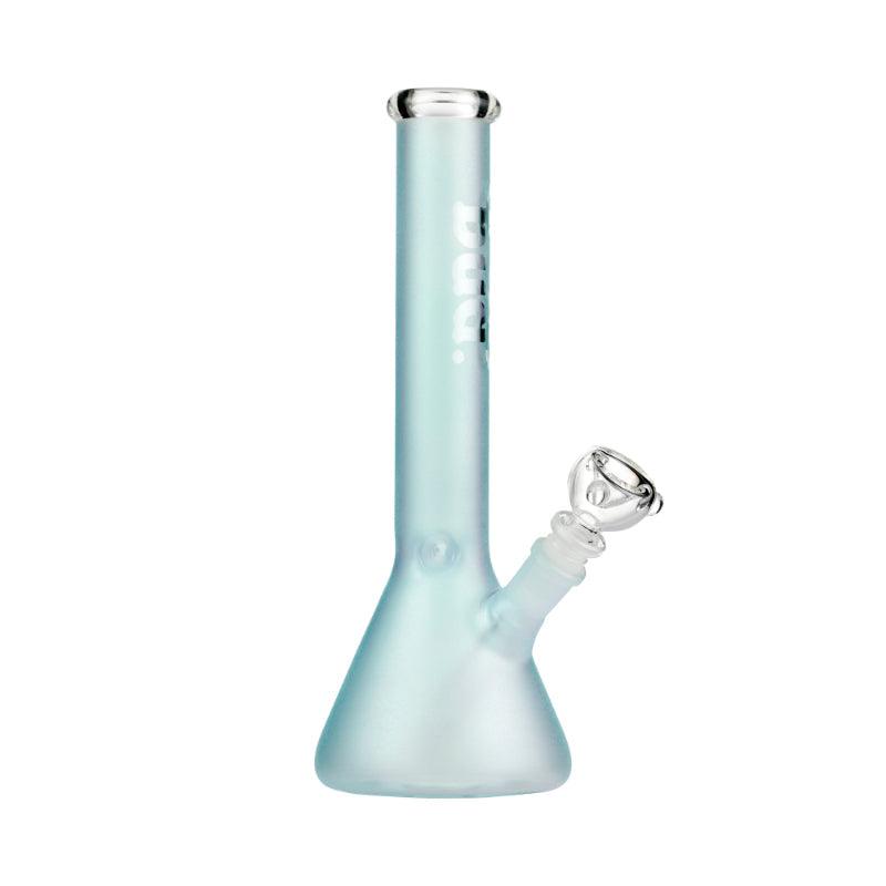 Bong Bud Light Activated Beaker Bong 28cm - Teal View Glass Bongs Australia