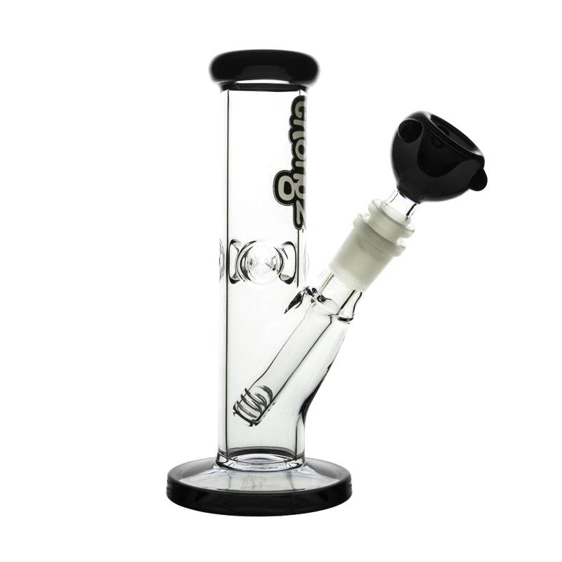 Bong Chongz 20cm Rawhide Black Accent Glass Bong View Glass Bongs Australia